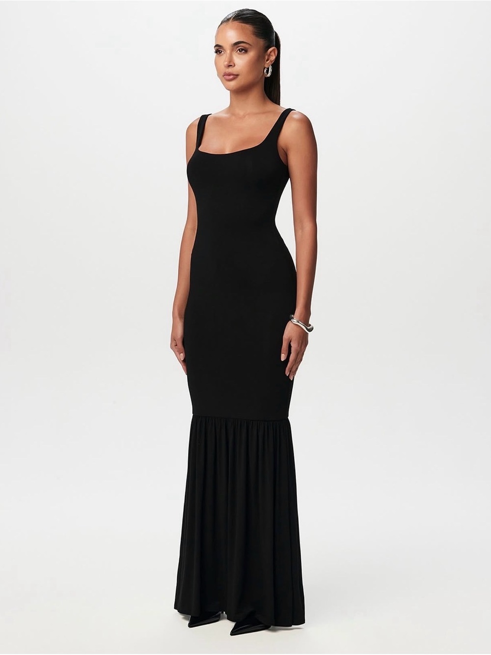 Naked Wardrobe | Smooth Tank Trumpet Maxi Dress